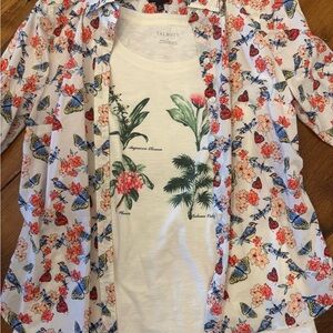 Talbots Spring Flowers and Butterflies Set